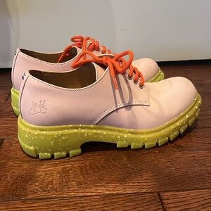 John Fluevog boots shoes women’s size 8 or mens 6